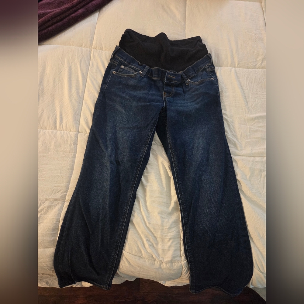 GAP Dark Blue Maternity Jeans
